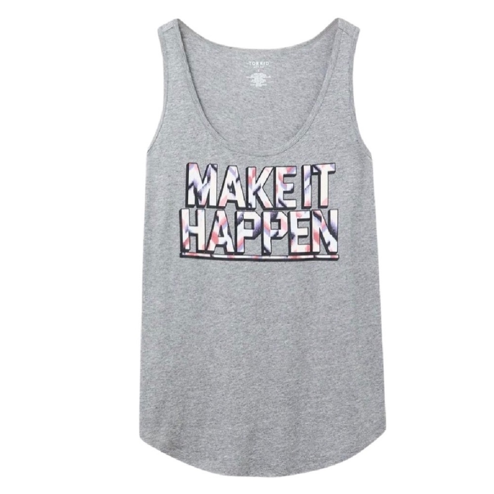 Torrid Make It Happen Cotton Active Tank